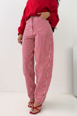 Pants Barrel balloon De Rayas Amanda