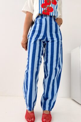Pants Barrel De Rayas Elizabeth