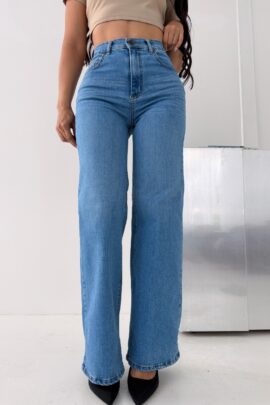 Jeans Bota Ancha Ashley MD7
