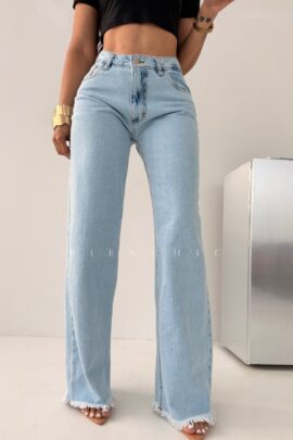 Jeans Bota Rasgada Dulce